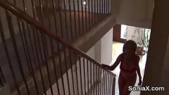 تشغيل جبهة تحرير مورو الإسلامية غير المخلصة جيل إليس تتباهى بثدييها الضخمين في الملابس الداخلية المثيرة، وتنغمس في خيانة الزوج المليئة بالصنم