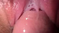 Abspielen Stiefschwester-Creampie-Fantasie: Harte Massagesitzung endet mit Cumshot