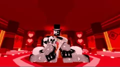 Reproducir Primera orgía de milf cuarteto de Roblox: parejas oscilantes doble penetración