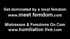 تشغيل عمل Pov Femdom: آلهة كبيرة التقييم تضغط على الكرات في العبودية